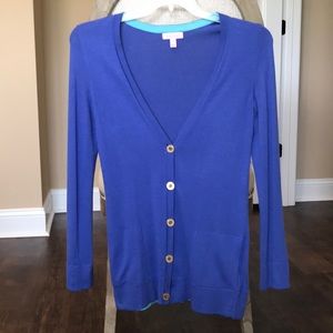 Lilly Pulitzer Lilac Cardigan